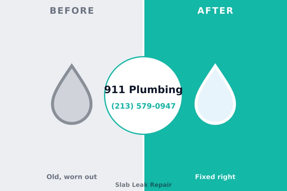 Before and after: plumbing repair Wasilla, AK